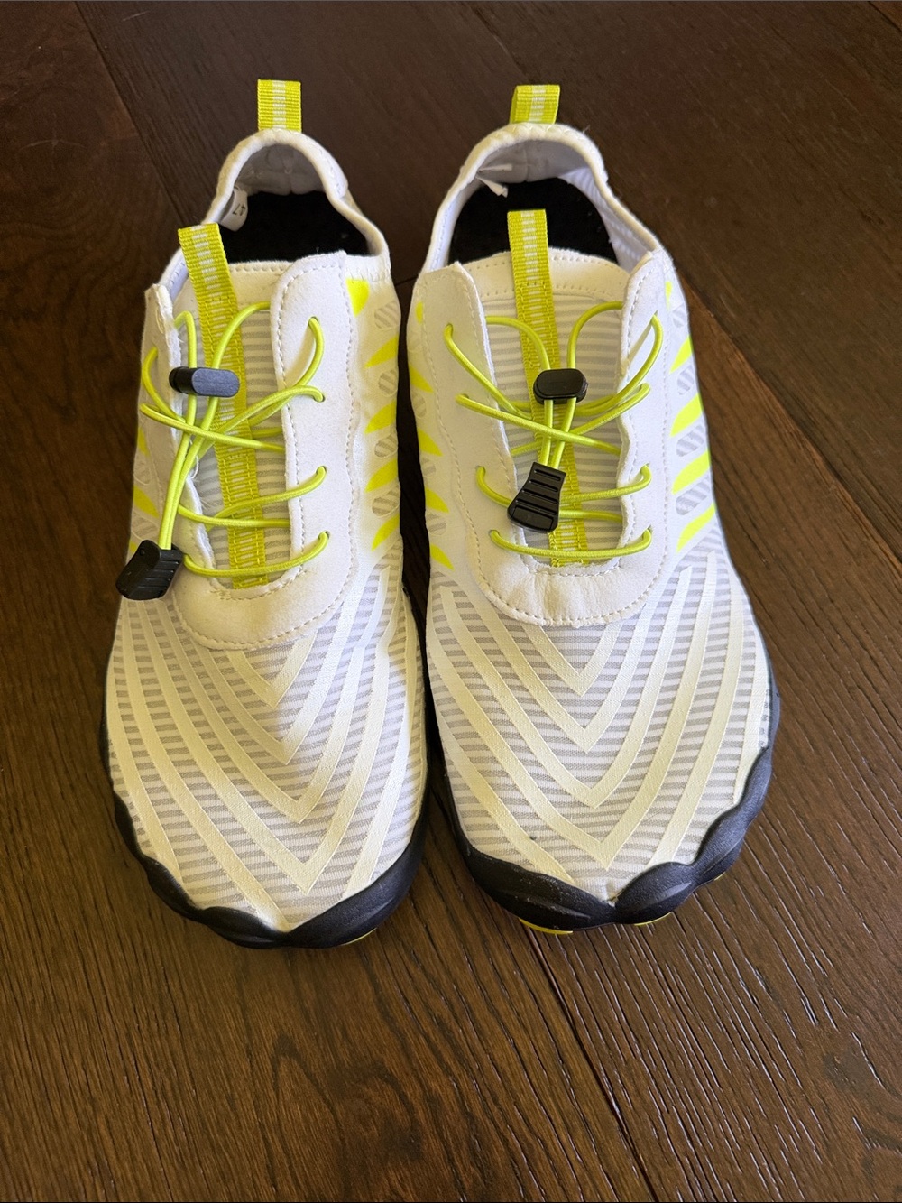 Men's Barestep Slip-On Athletic Sneakers in White and Yellow